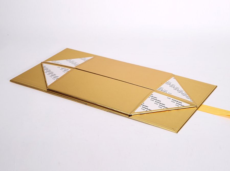 Revolutionize Your Packaging Experience with our Collapsible Paper Box with Ribbon