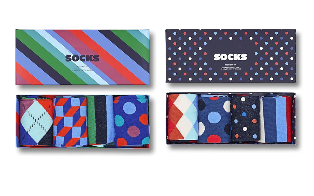 socks gift paper box
