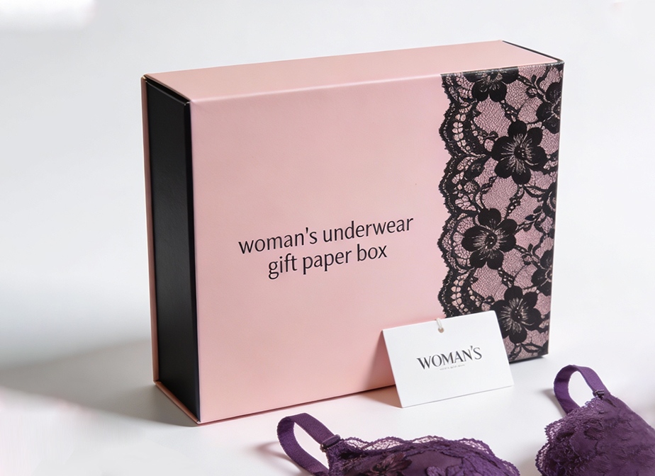 woman underwear gift box
