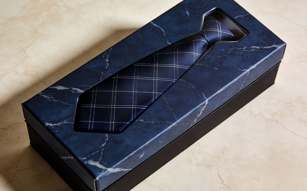 tie gift paper box