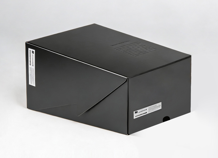 Black Shoe Mailer Box