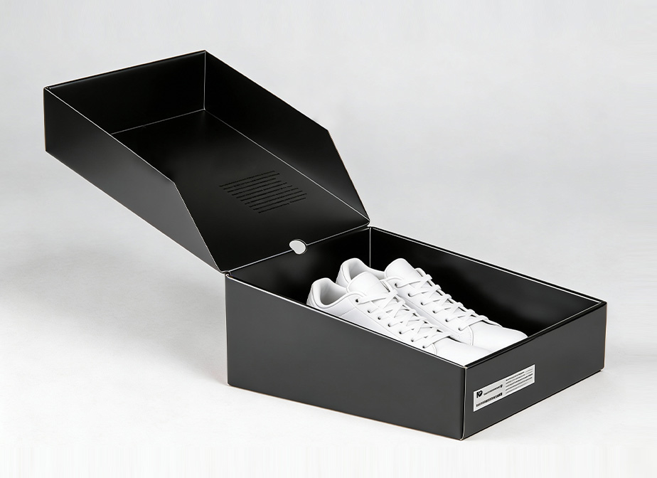 Black Shoe Mailer Box