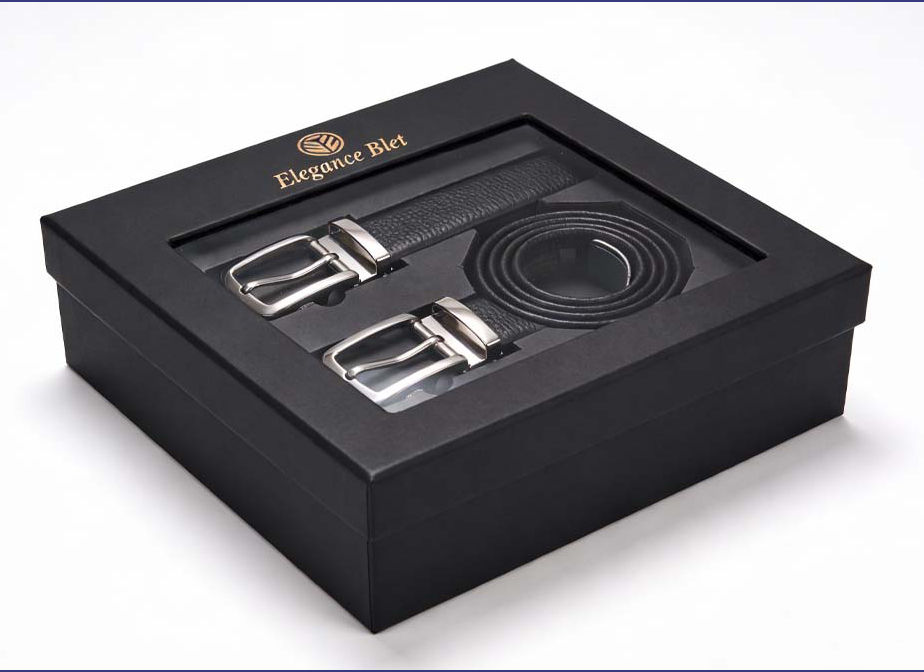black blet paper box