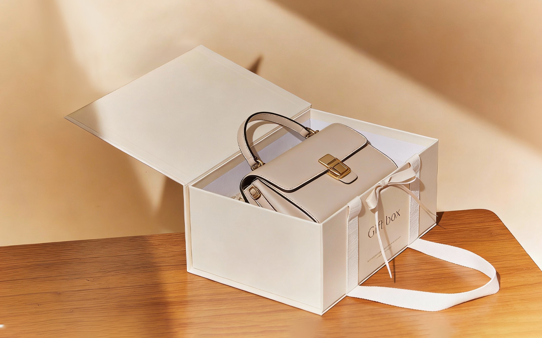 Gift Paper Box with Handle