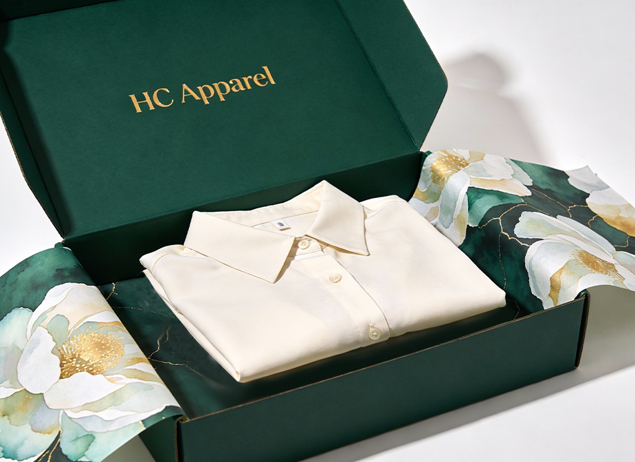 clothing shipping paper box