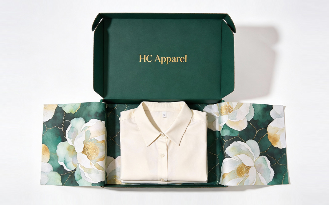 clothing shipping paper box
