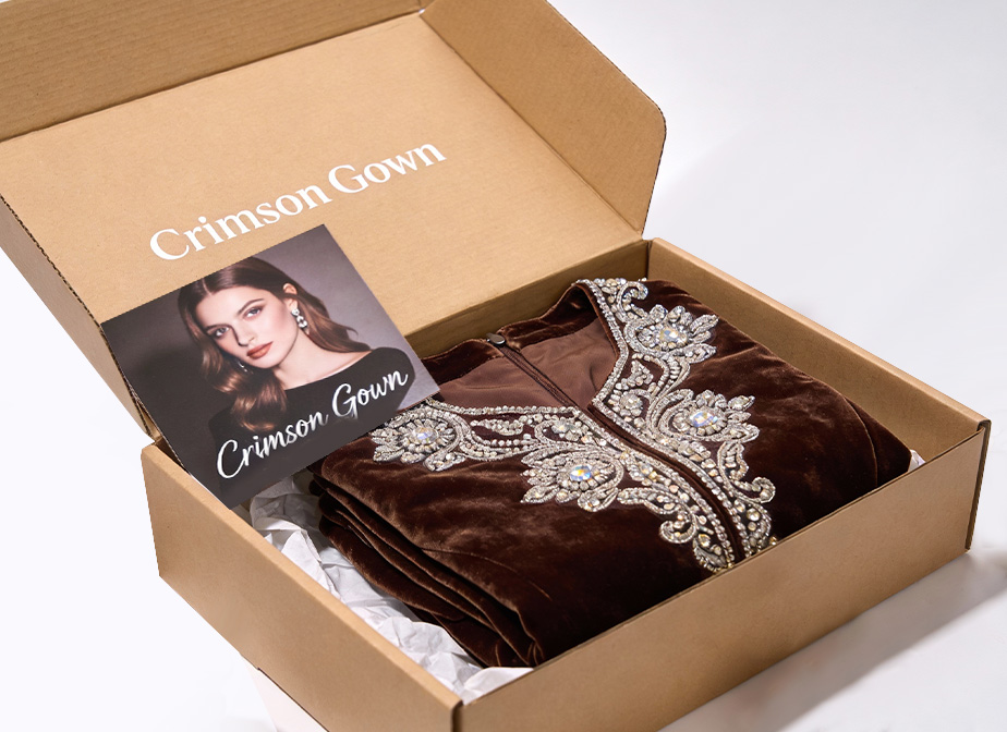 Evening Gown Paper Box