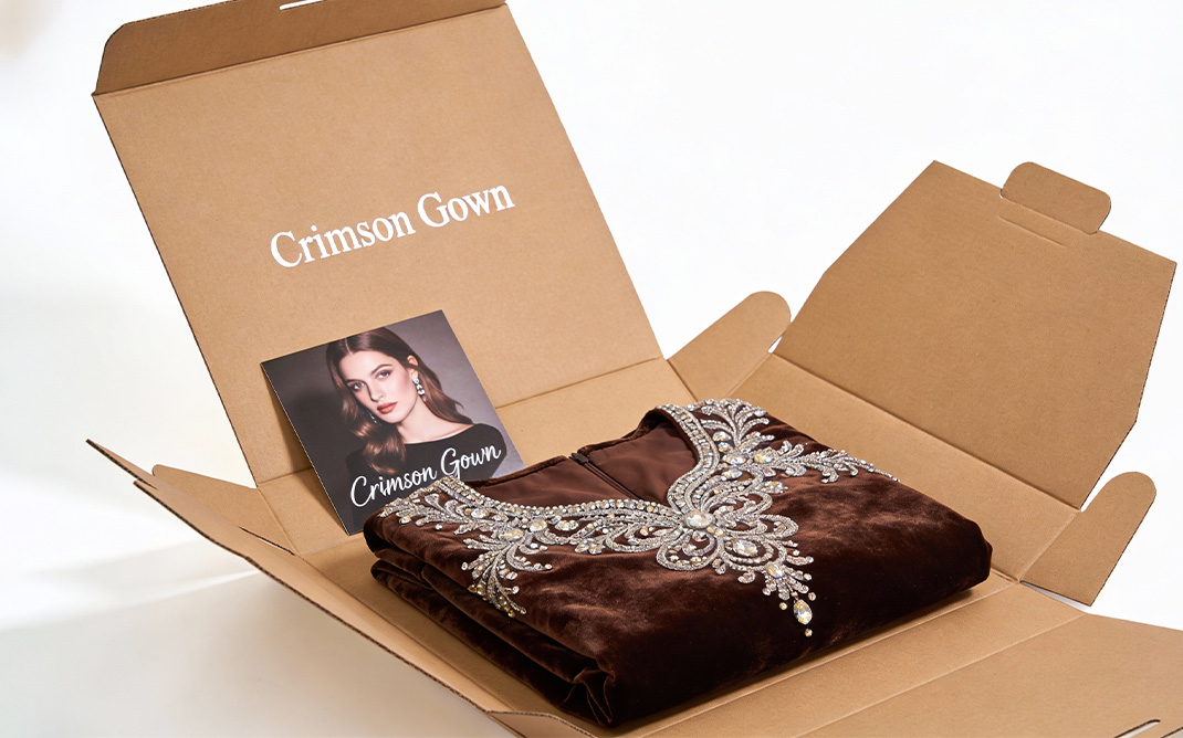 Evening Gown Paper Box