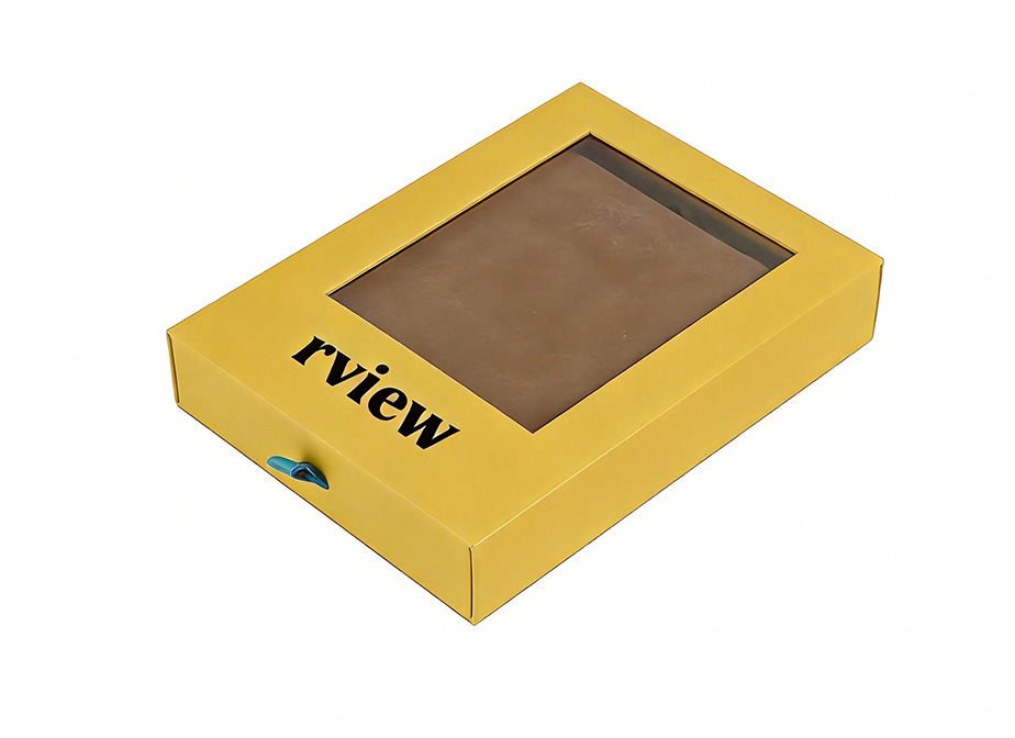 Drawer Paper Box with PVC Window