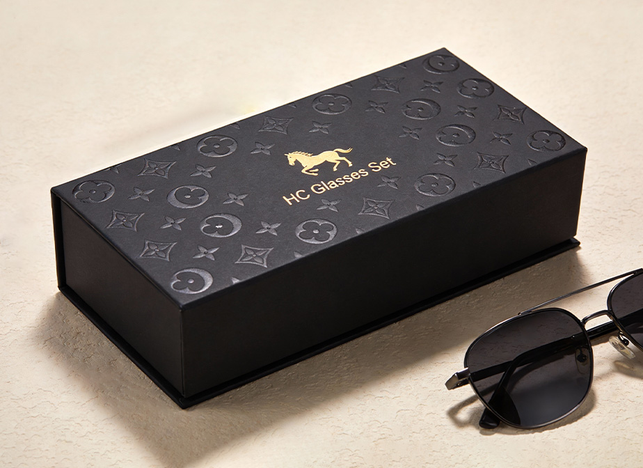 Glassed Paper Box