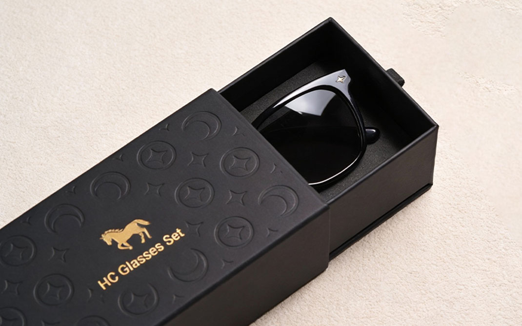 Glassed Paper Box