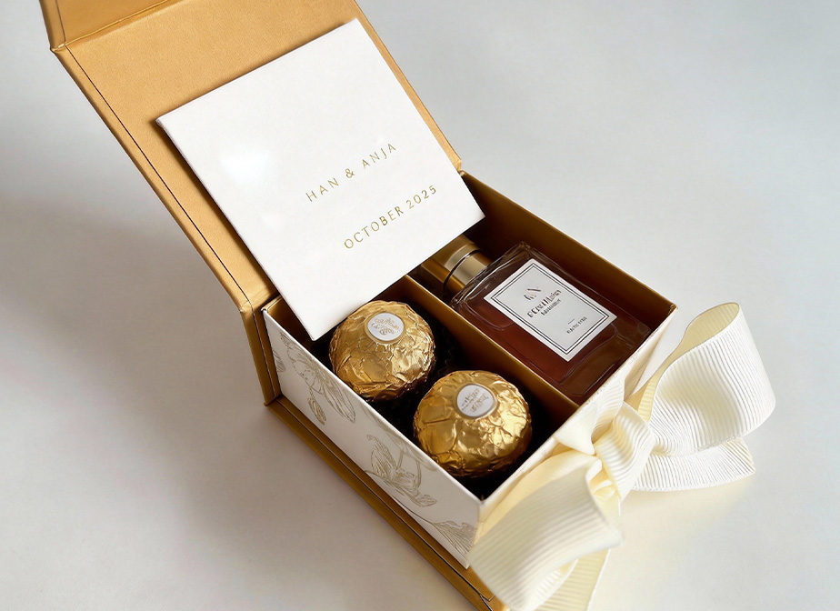 wedding favor gift paper box