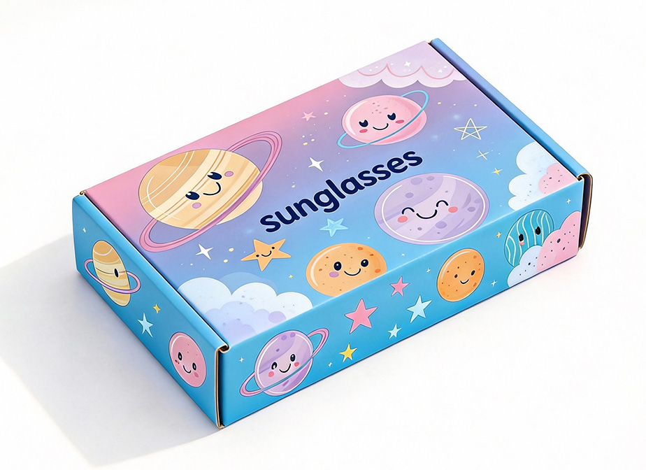 mailing box for sunglasses