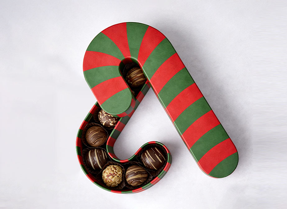 Premium Christmas Chocolate Paper Packaging Box