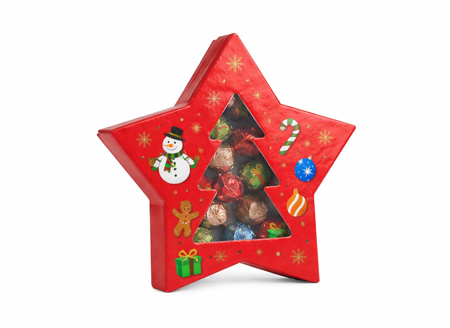 Christmas Candy Box – Paper Packaging for Chocolate Gifts