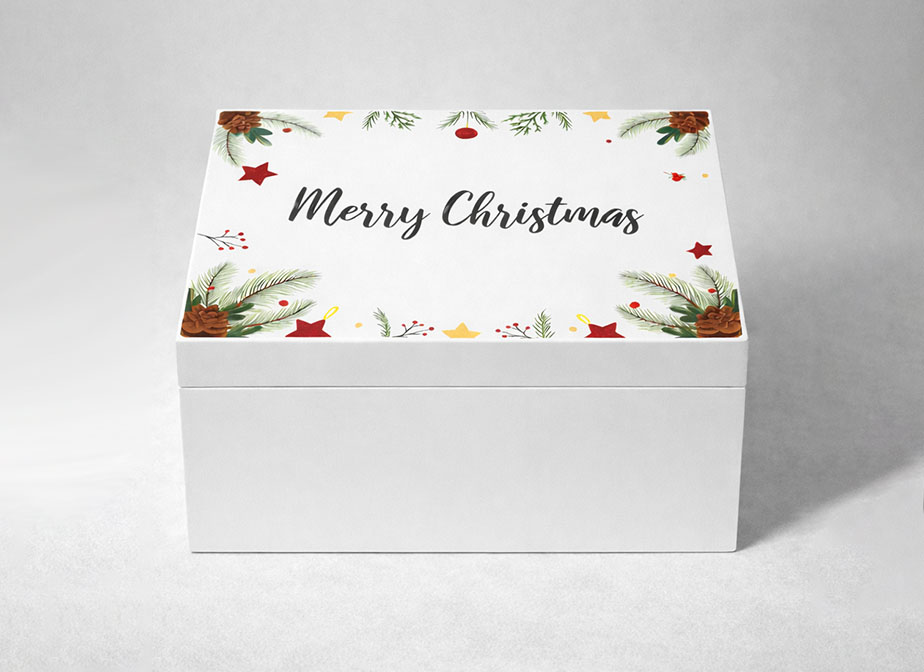 Christmas Rigid Paper Gift Box