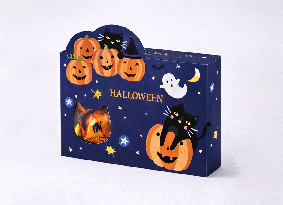 Halloween Biscuit Paper Packaging Box