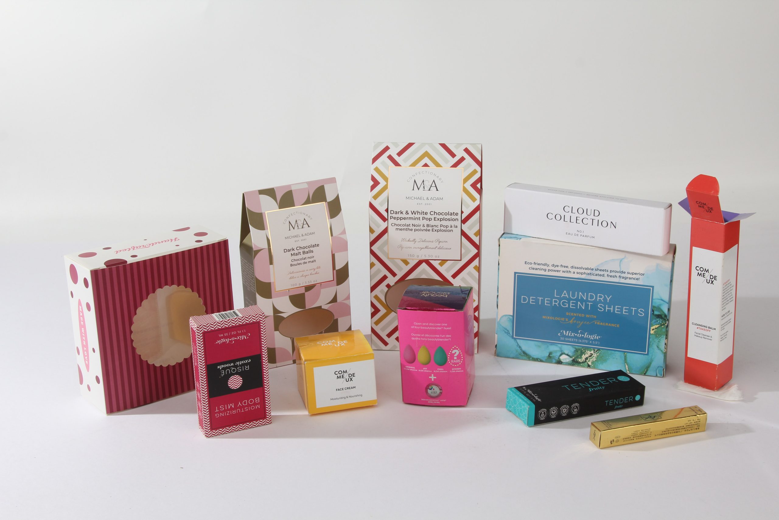 Customize a card paper box