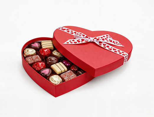 Valentine's Day Chocolate Paper Gift Box