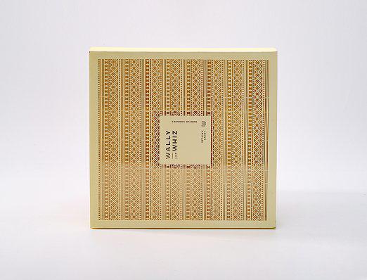 yellow biscuit drawer paper box