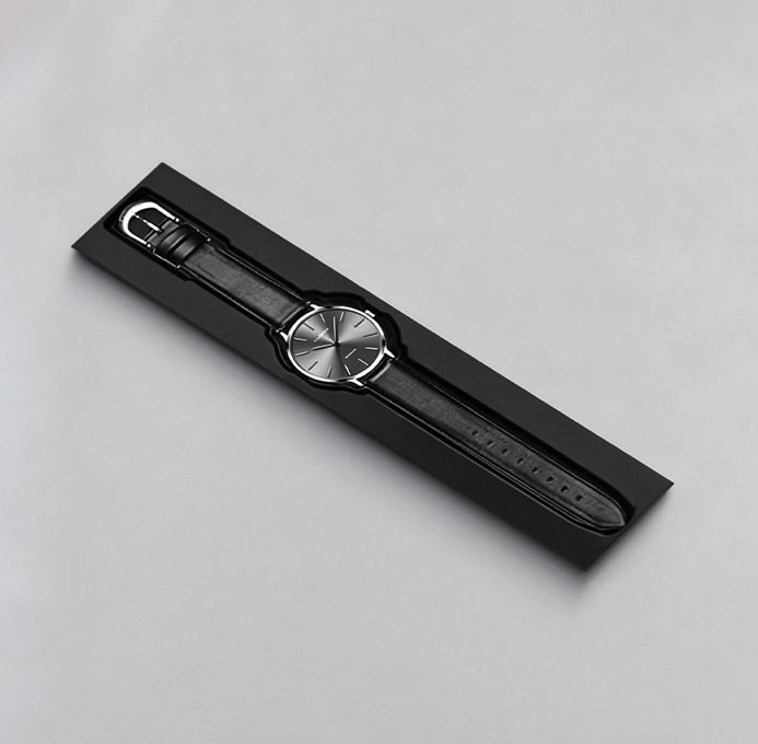 Plastic-Free Watch Molded Pulp Insert - Sustainable Paper Packaging