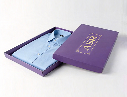 cardboard shirt box