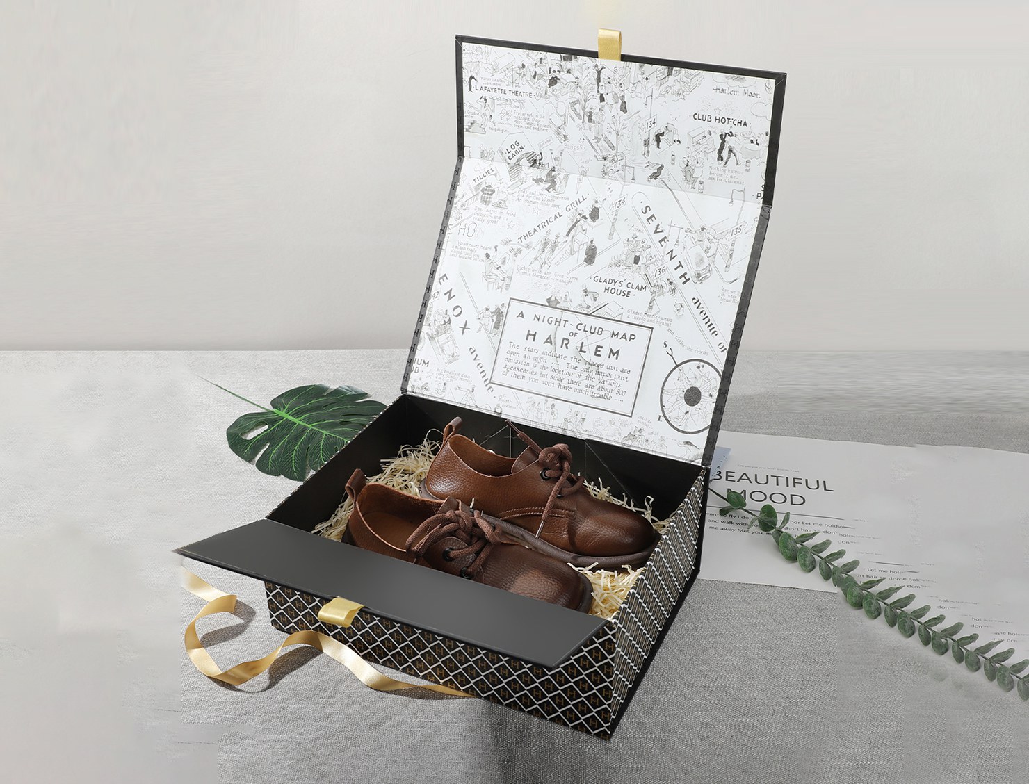 shoes gift paper box