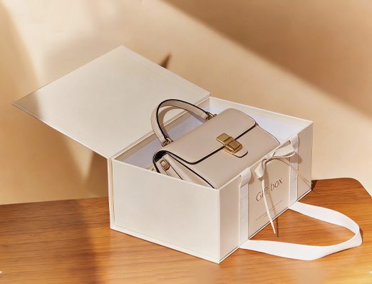 Gift Paper Box with Handle