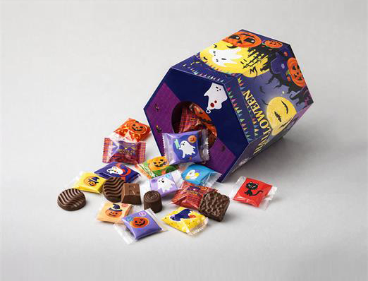 Halloween Candy Paper Box