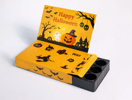 Halloween Chocolate Paper Box for Seasonal Gifting