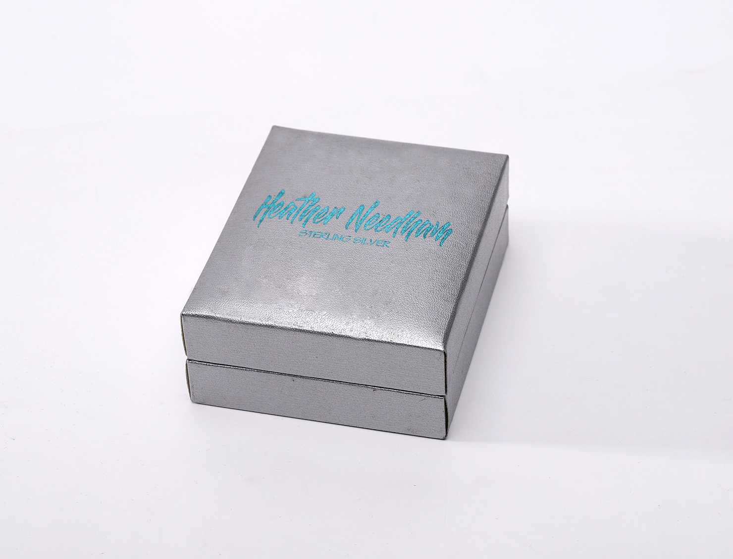 grey jewelry paper box