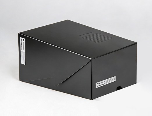 Black Shoe Mailer Box
