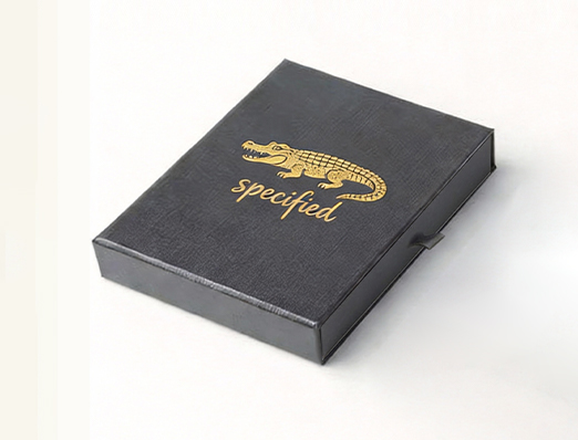 Black Drawer Wallet Paper Box