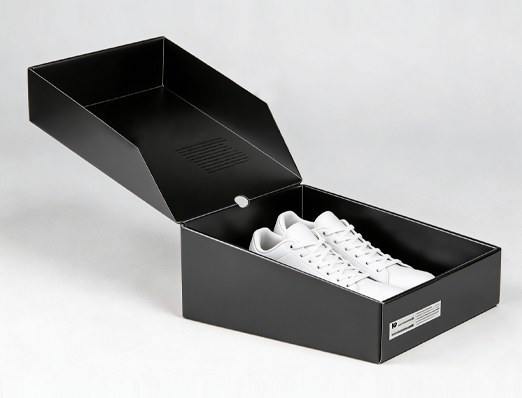 Black Shoe Mailer Box