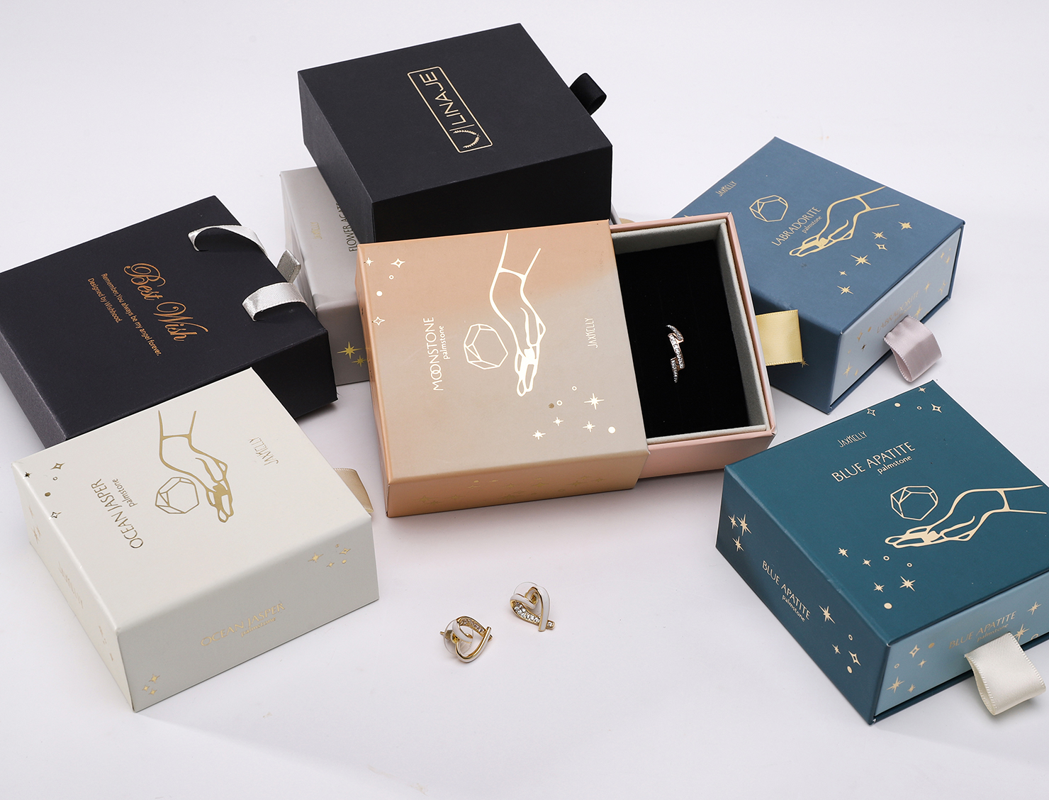 drawer jewelry paper box