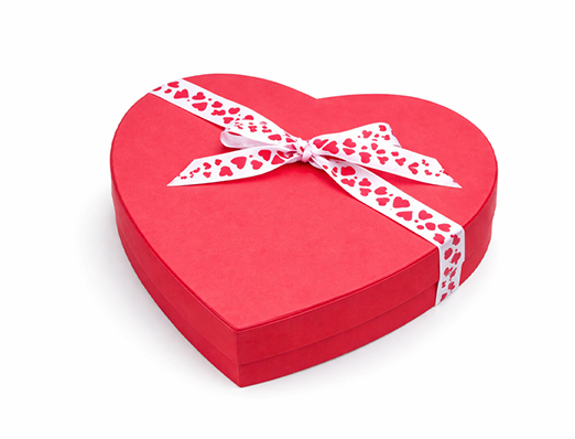 Valentine's Day Chocolate Paper Gift Box