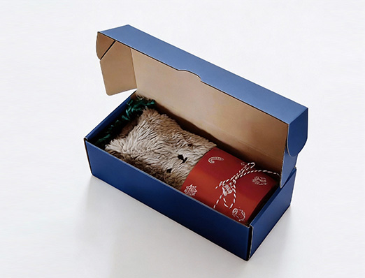corrugated sock box