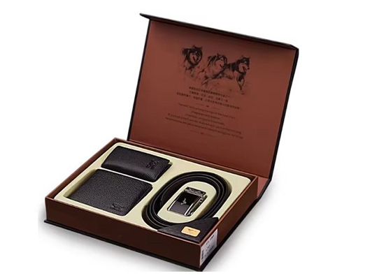 Wallet and Belt gift paper box